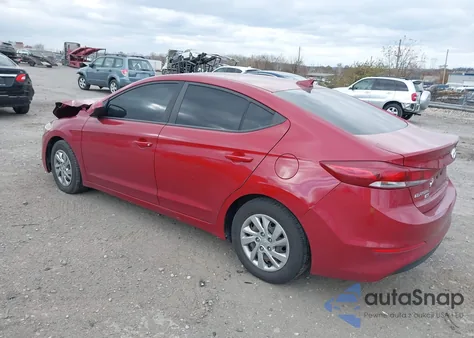 2017 Hyundai Elantra Se from USA, damaged, VIN KMHD74LF3HU422364